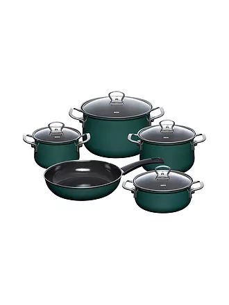 RIESS | Kochgeschirr Set 5-tlg. TEAL Blaugruen | 